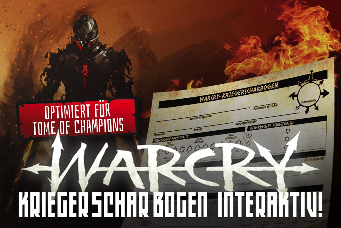 Warcry Kriegerscharbogen Interaktiv